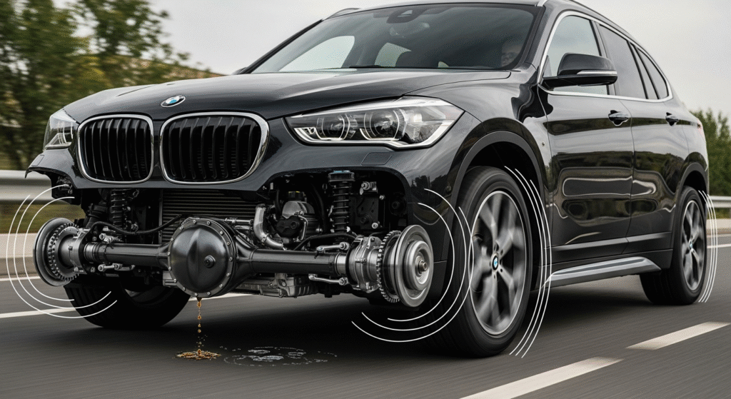 probleme pont avant bmw x1